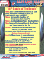 16th Annual Battle at the Beach Invitational Tournament